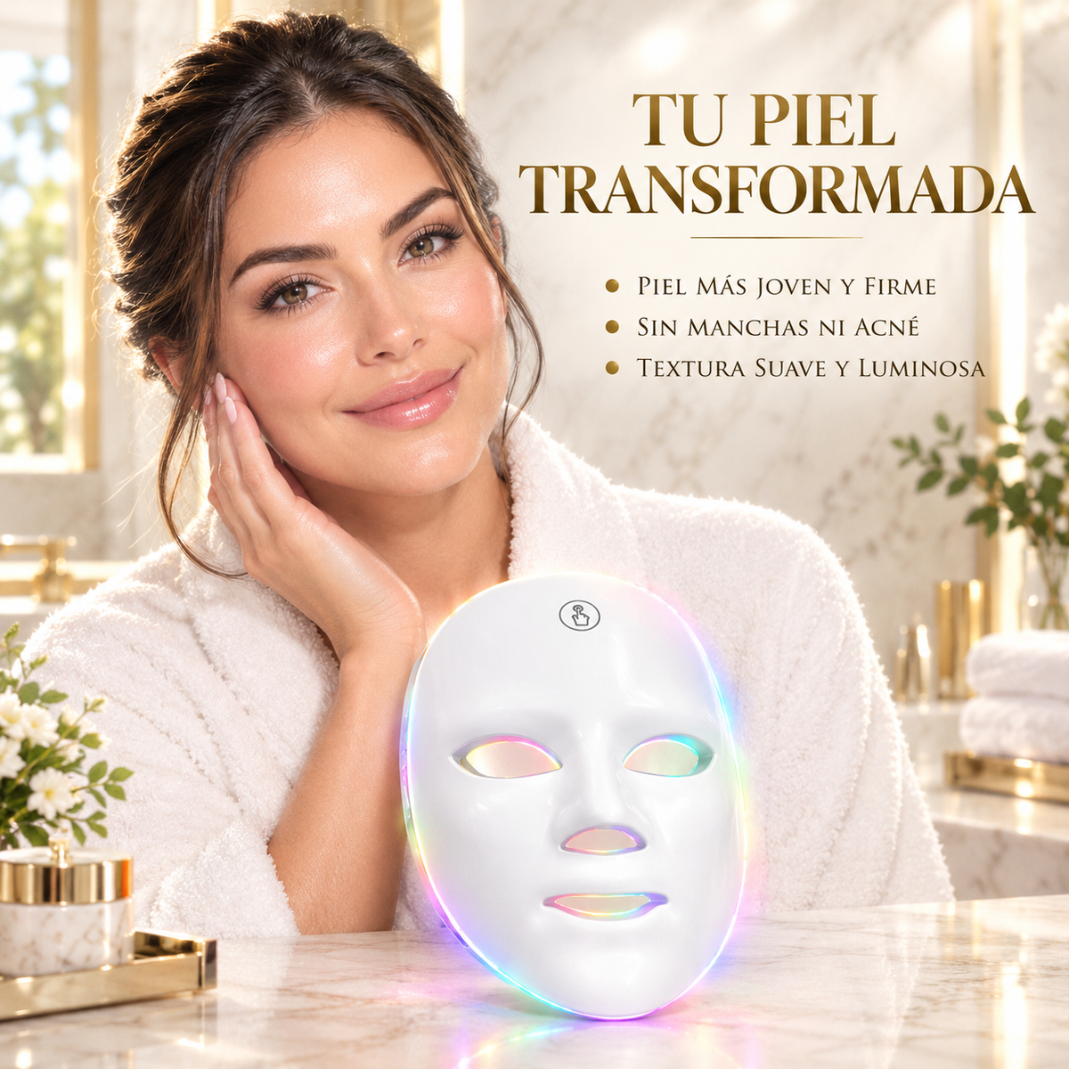 Máscara Fototerapia Noba LED - 7 Colores