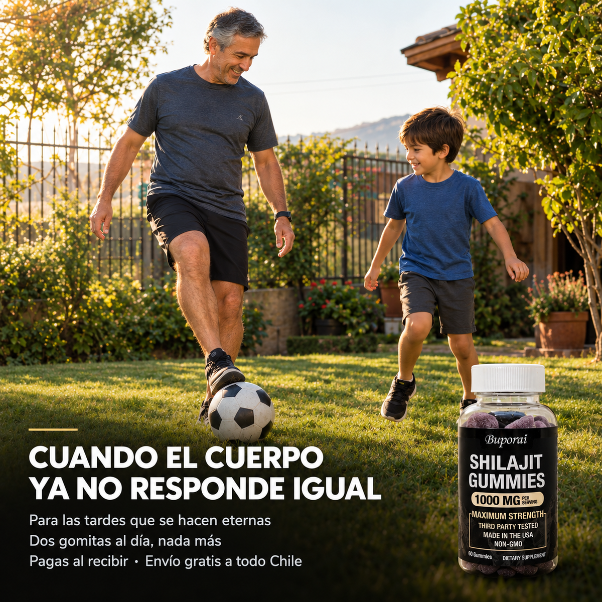 Shilajit Gomitas 60 unidades