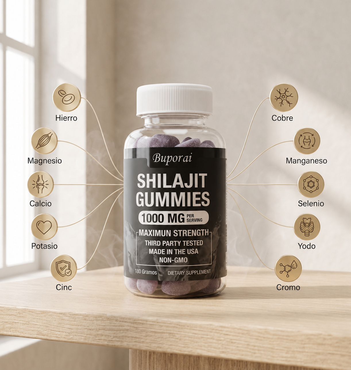 Shilajit Gomitas 60und