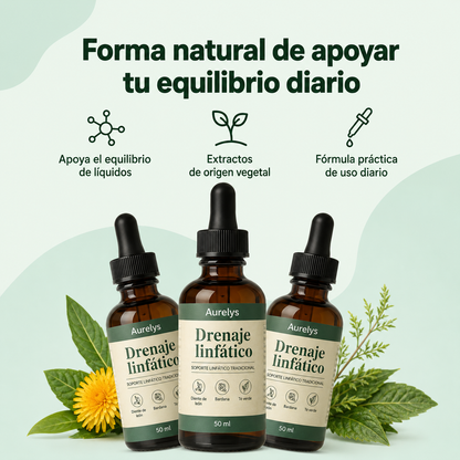 Drenaje Linfático Aurelys — Ligereza y Bienestar · 50 ml