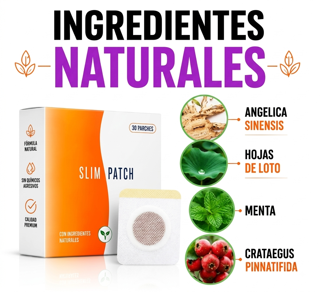 Parches Adelgazantes Slim Patch (Tratamiento 30 Días)