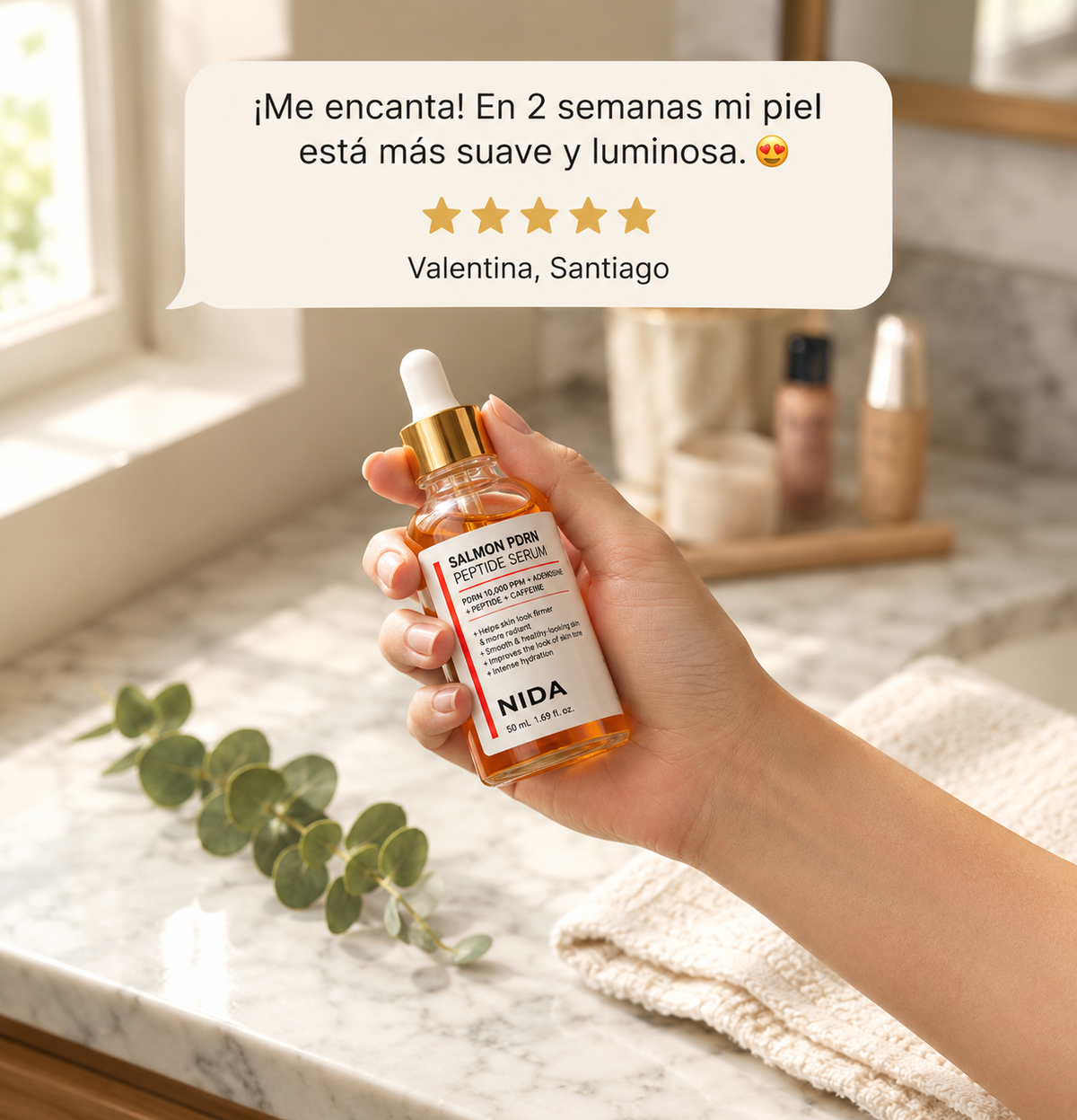 NIDA Salmon Sérum PDRN + Péptidos 50 ml