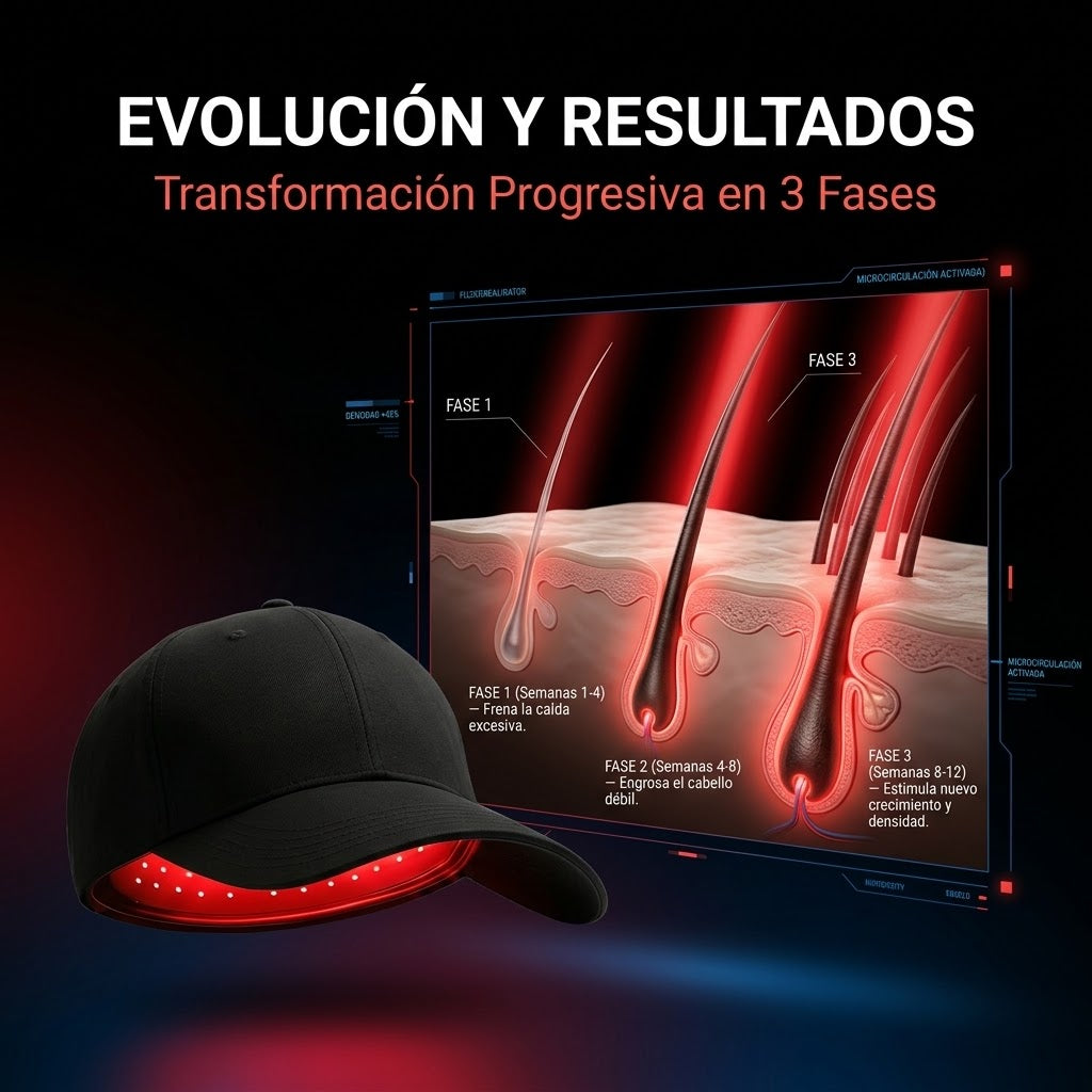 Gorro Led Capilar Fototerapia
