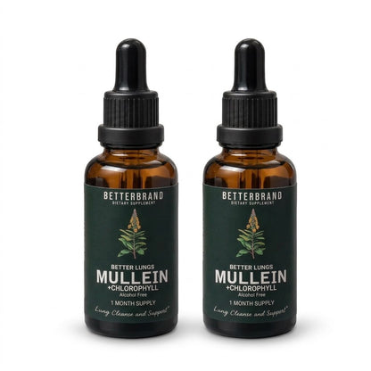 Betterbrand Mullein + Clorofila — Gotas 60 ml