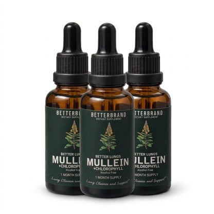 Betterbrand Mullein + Clorofila — Gotas 60 ml
