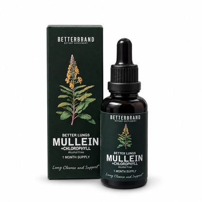 Betterbrand Mullein + Clorofila — Gotas 60 ml